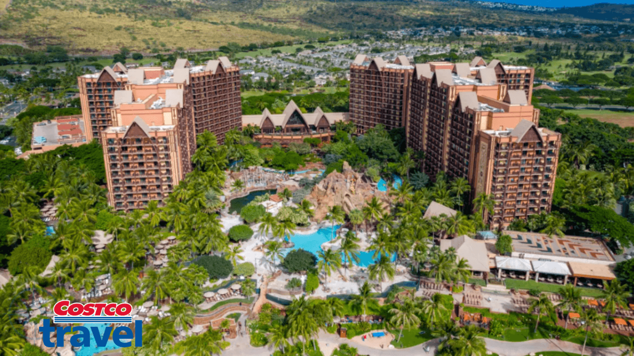 overview of aulani disney resort during the daytime 