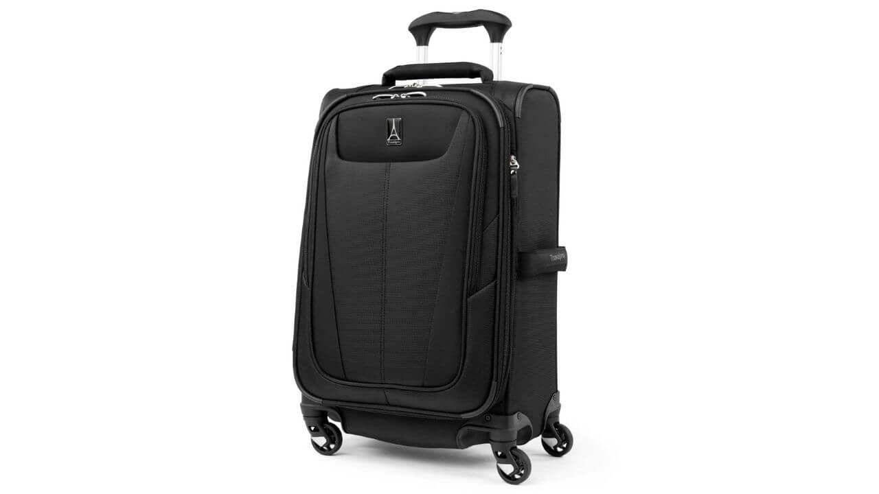 black travelpro expandable 21-inch spinner
