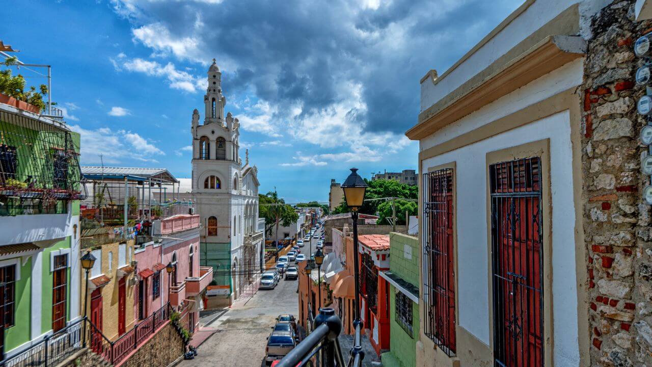 overview of buildings in the dominican republic