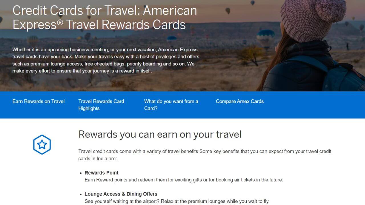 helpful information about the amex travel credit card