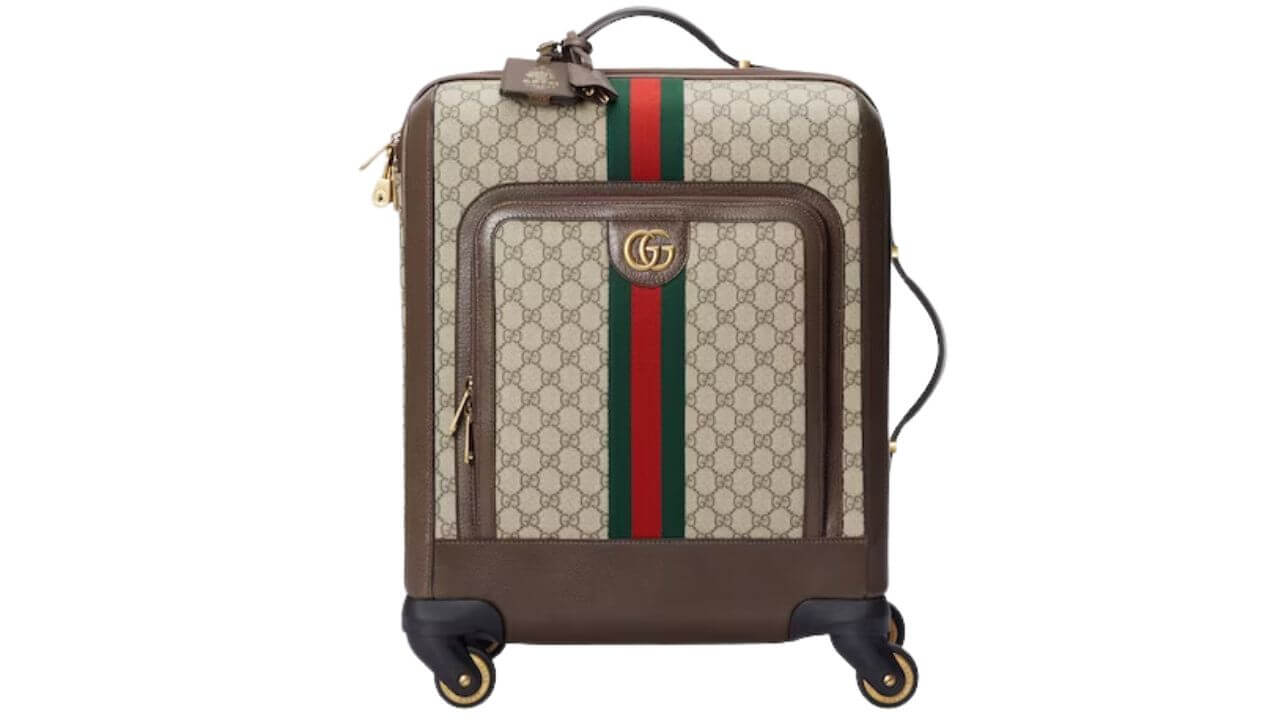 gucci brand travel carry on