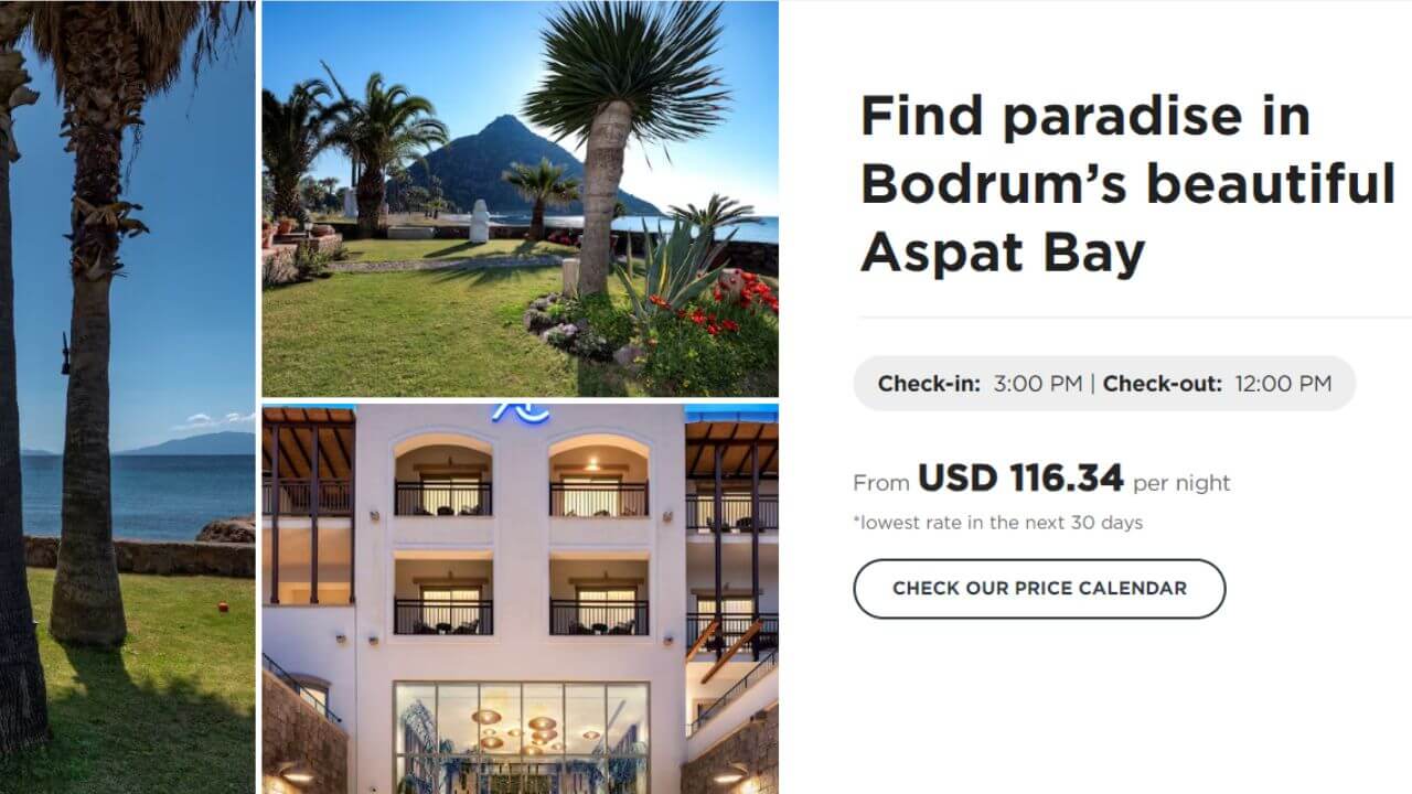 deal on the radisson collection hotel bodrum