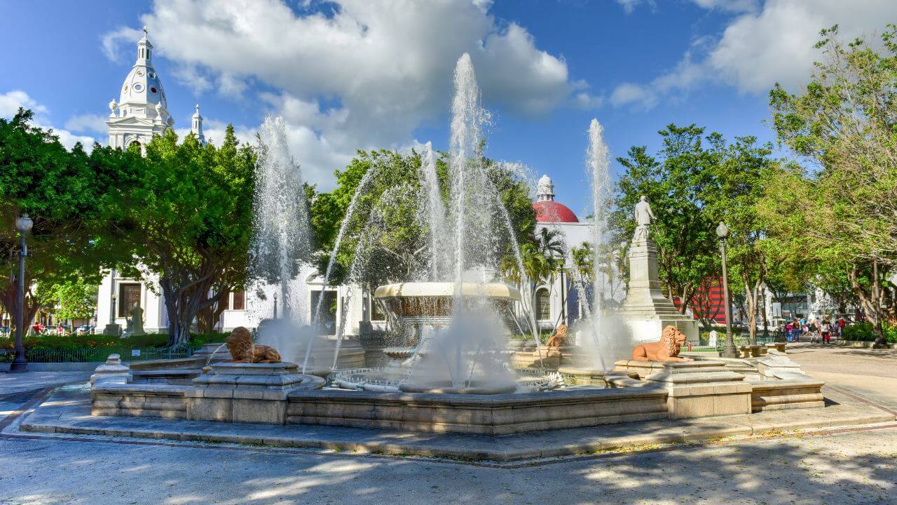 fountain in ponce puerto rico