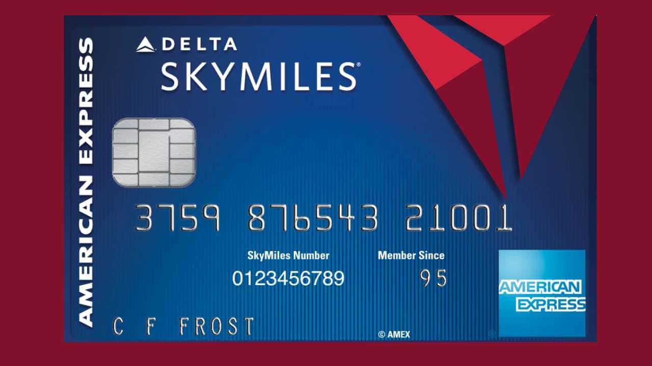 delta sky miles amex card