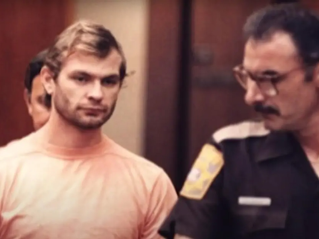 Jeffrey Dahmer in court during his 1990s trial.