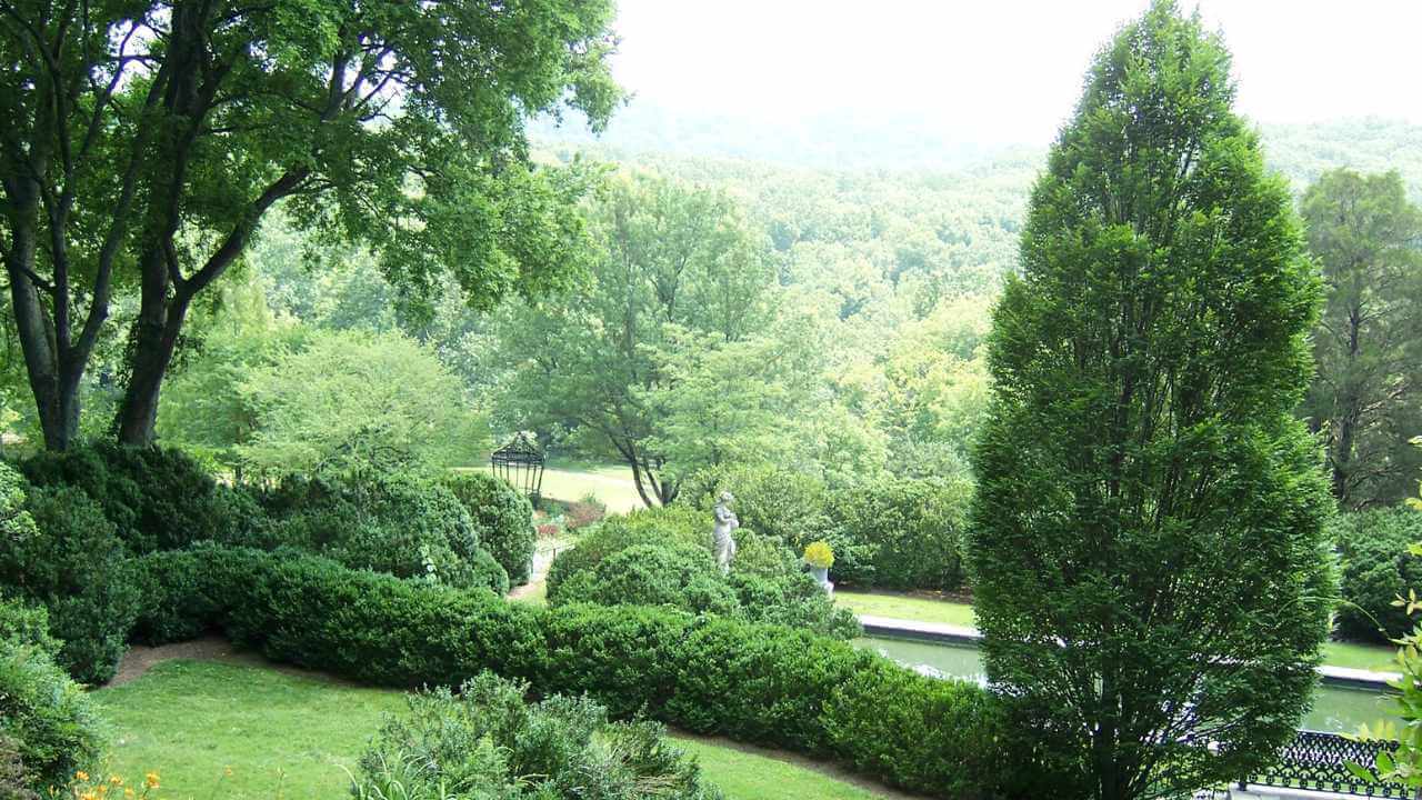view of cheekwood estate and garden in nashville