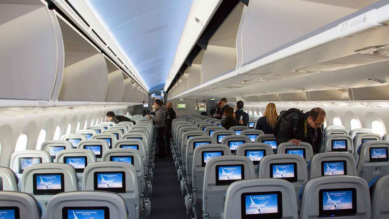neos airlines in flight seating