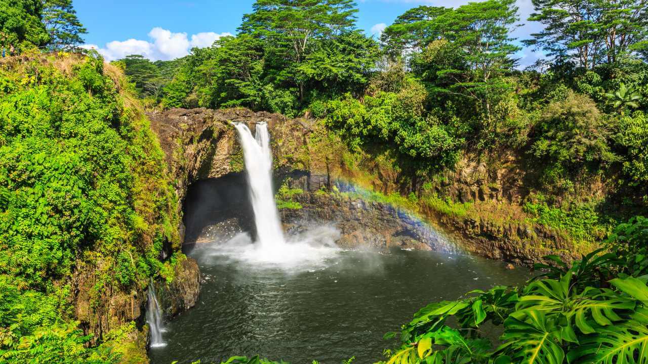 hawaii rainbow falls wailuku river state
