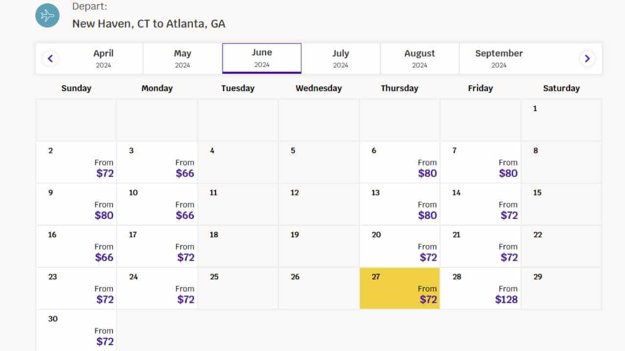 prices for flights 