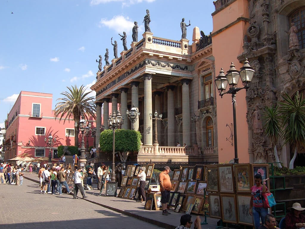 Street in Ciudad Juarez, Mexico