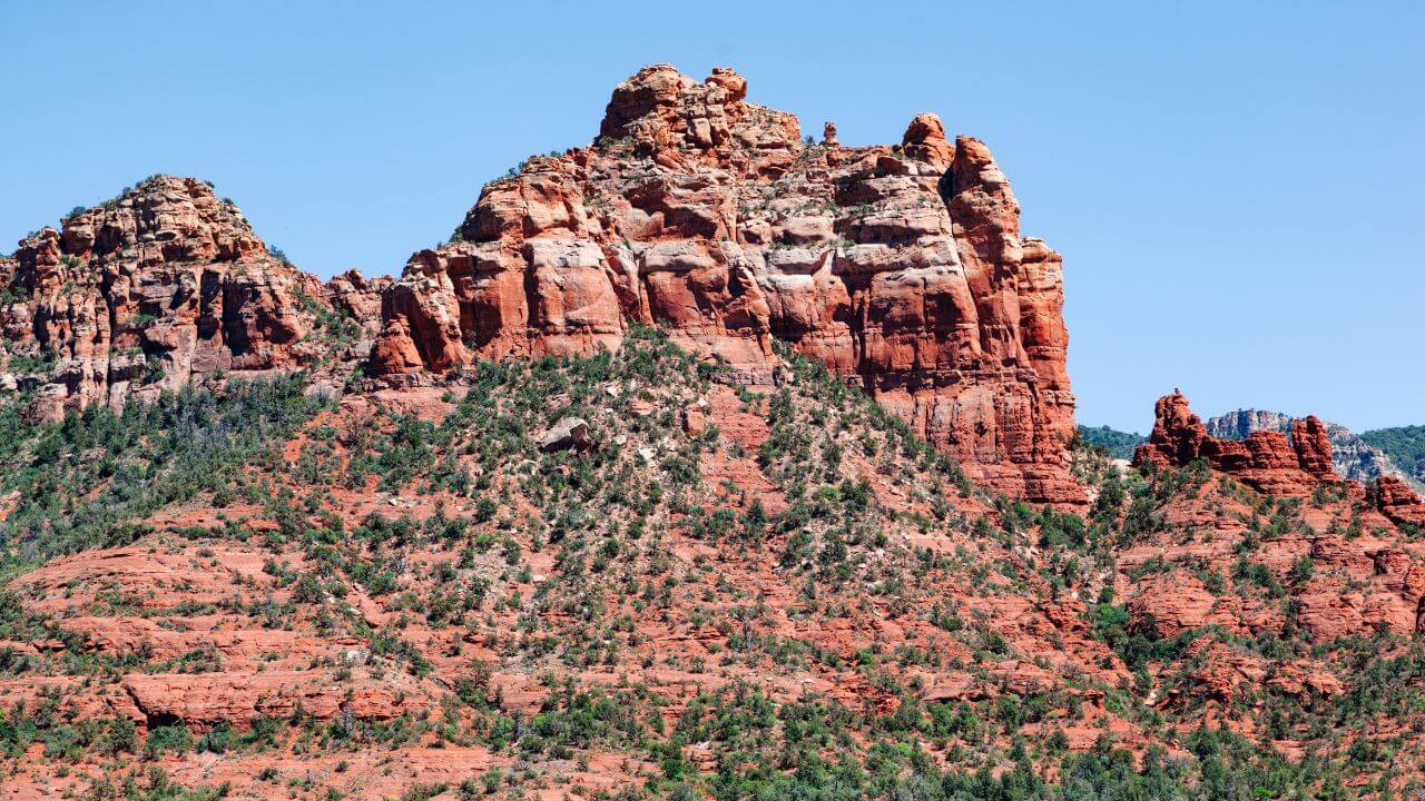 red rock formations in sedona, arizona