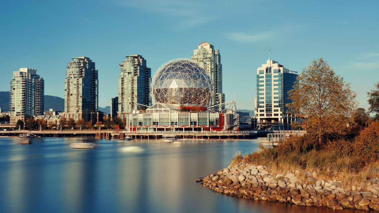 the city of vancouver is located on the west coast of canada