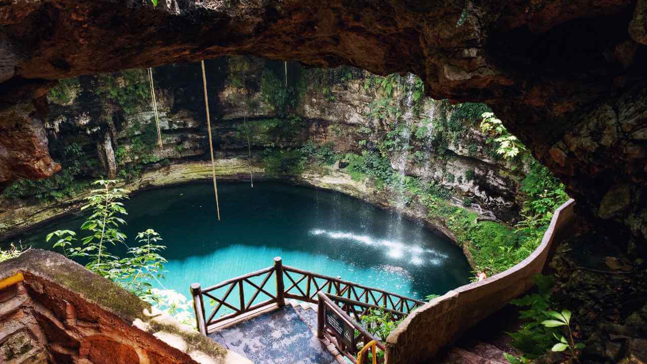 underground cenote in tulum 