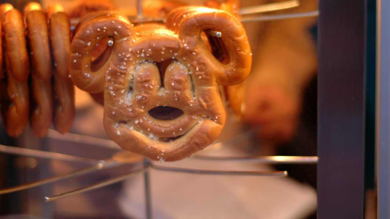 mickey shaped pretzel