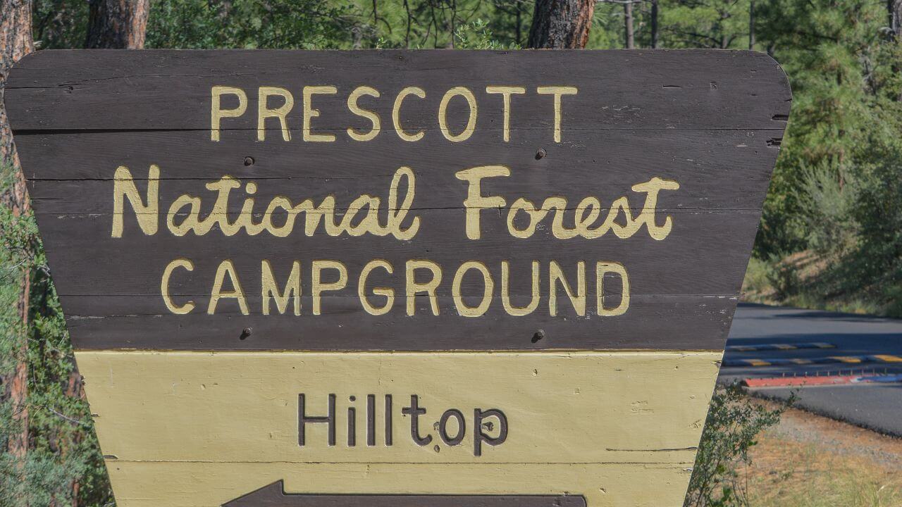 prescott national forest campground