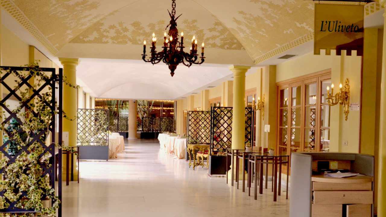 inside lobby view of rome cavalieri, a waldorf astoria hotel