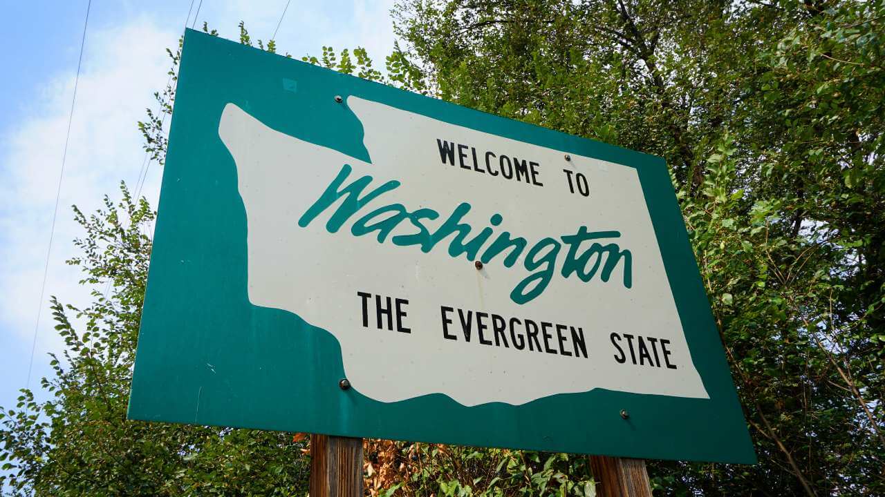 welcome to washington, the evergreen state