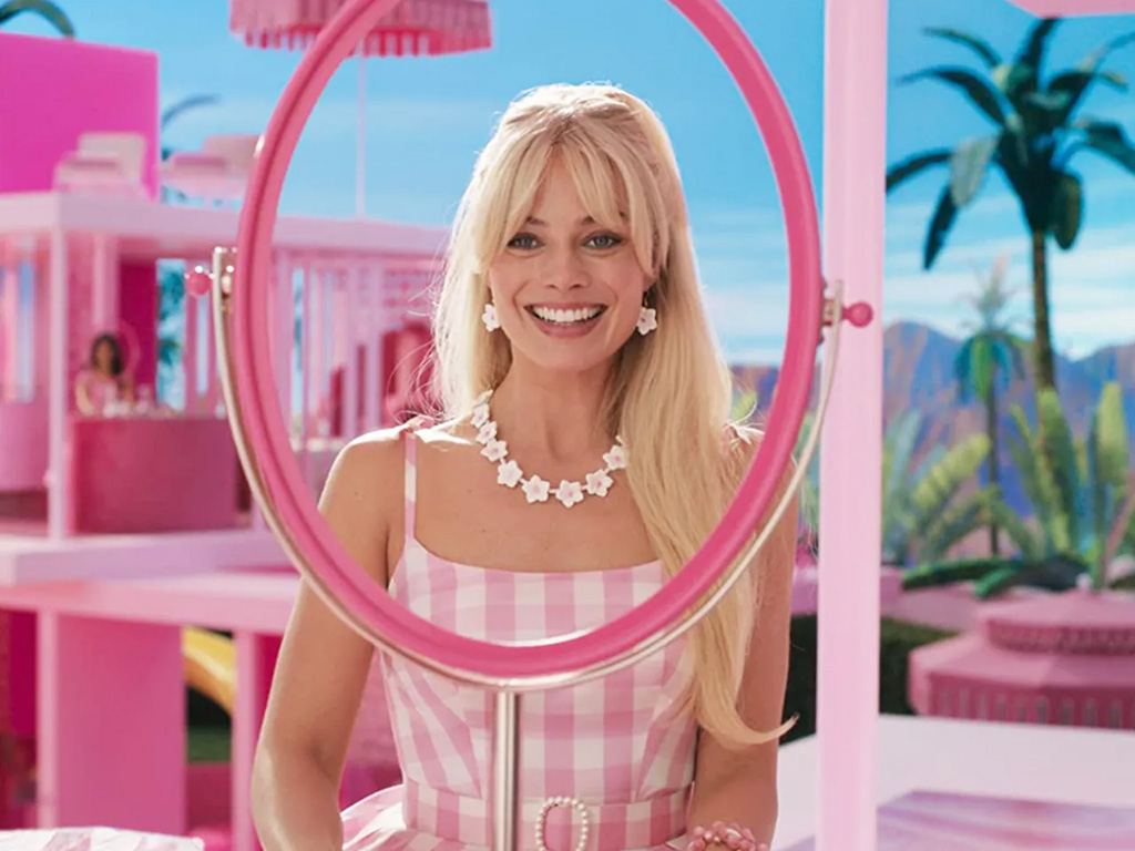 Margot Robbie as Barbie
