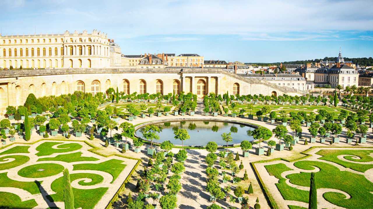 the palace of Versailles in France