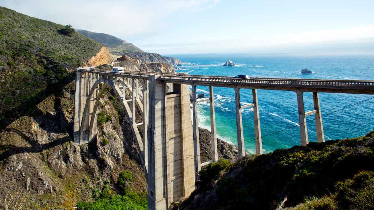 bixby bridge, big sur, california