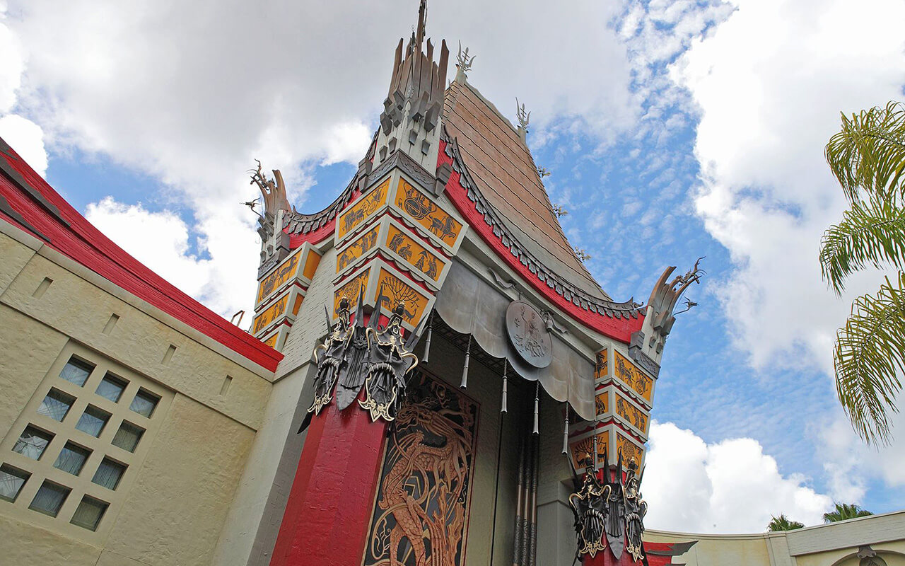 The Chinese Theatre, home of the Great Movie Ride, at Disney's Hollywood Studios.