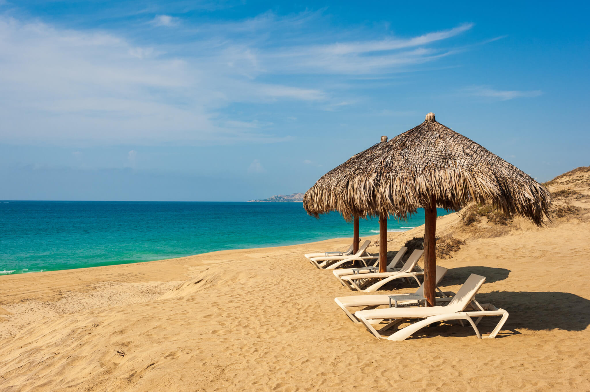 A beach near Cabo San Lucas, Mexico.