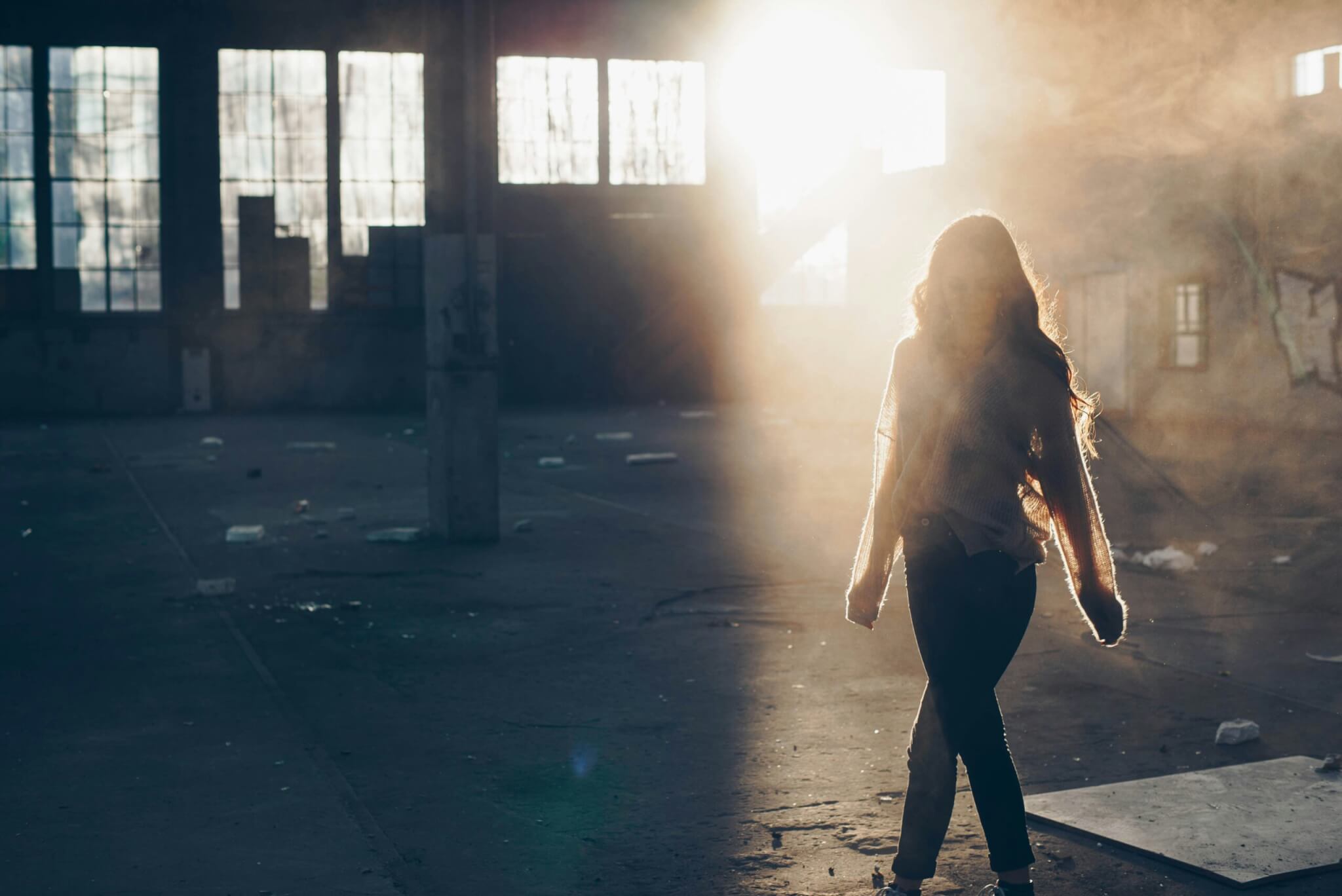 woman walking