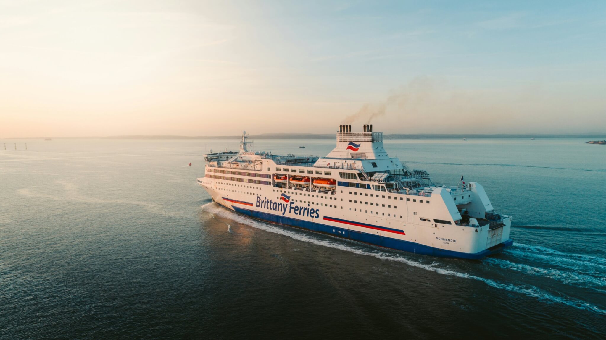 cruise ship at sea