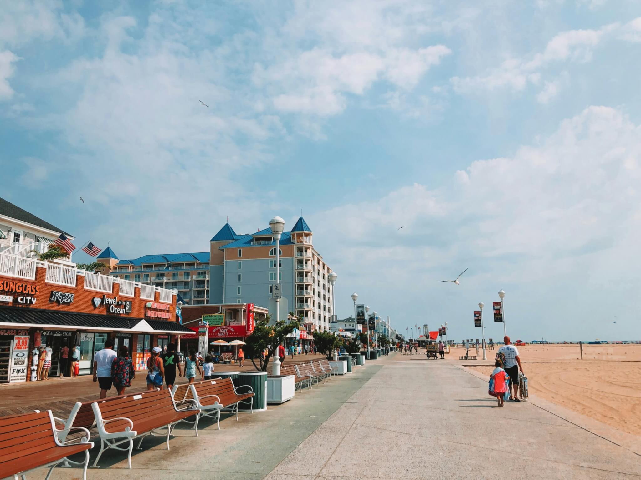 ocean city boardwalk