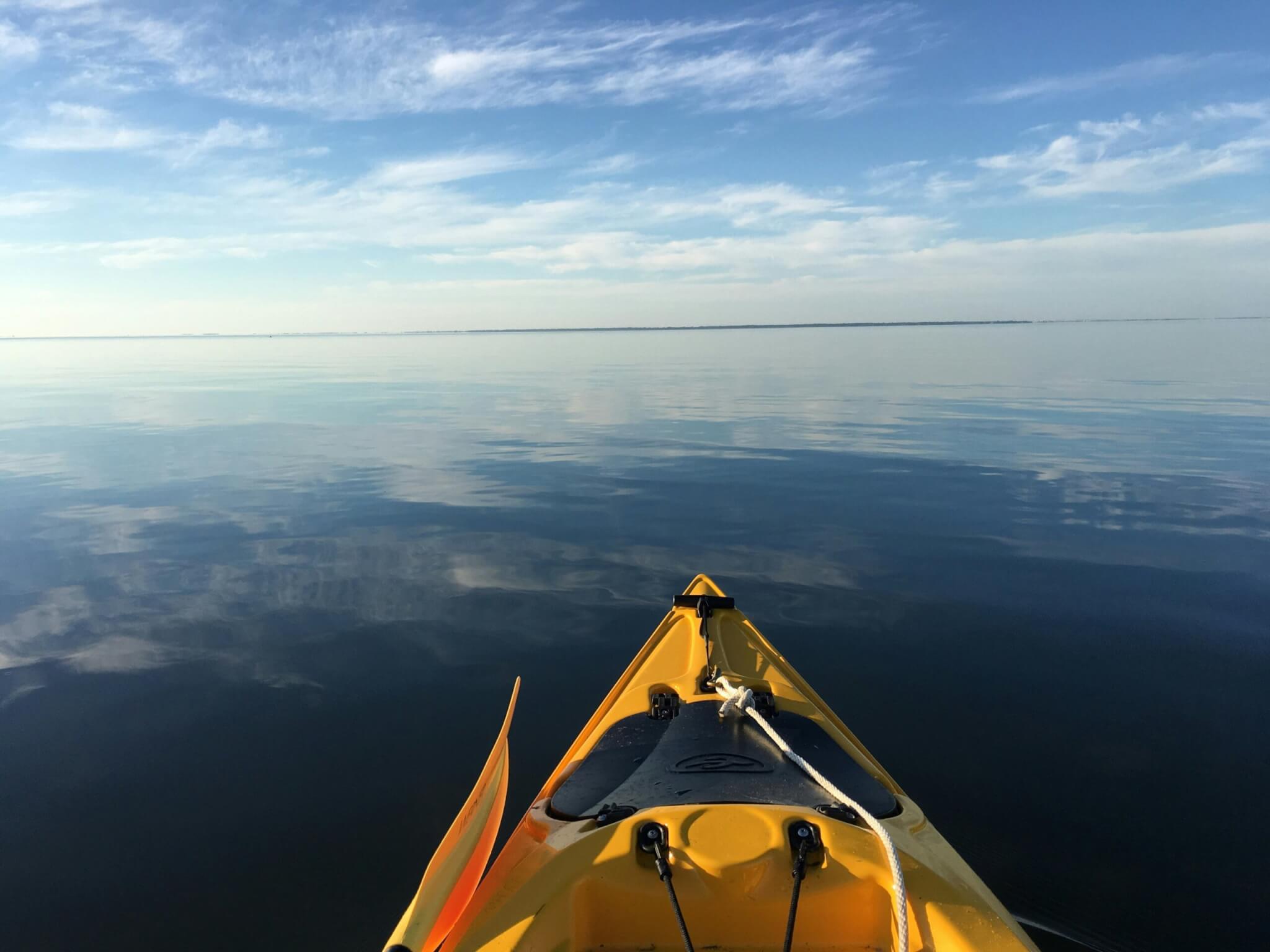 sea kayaking