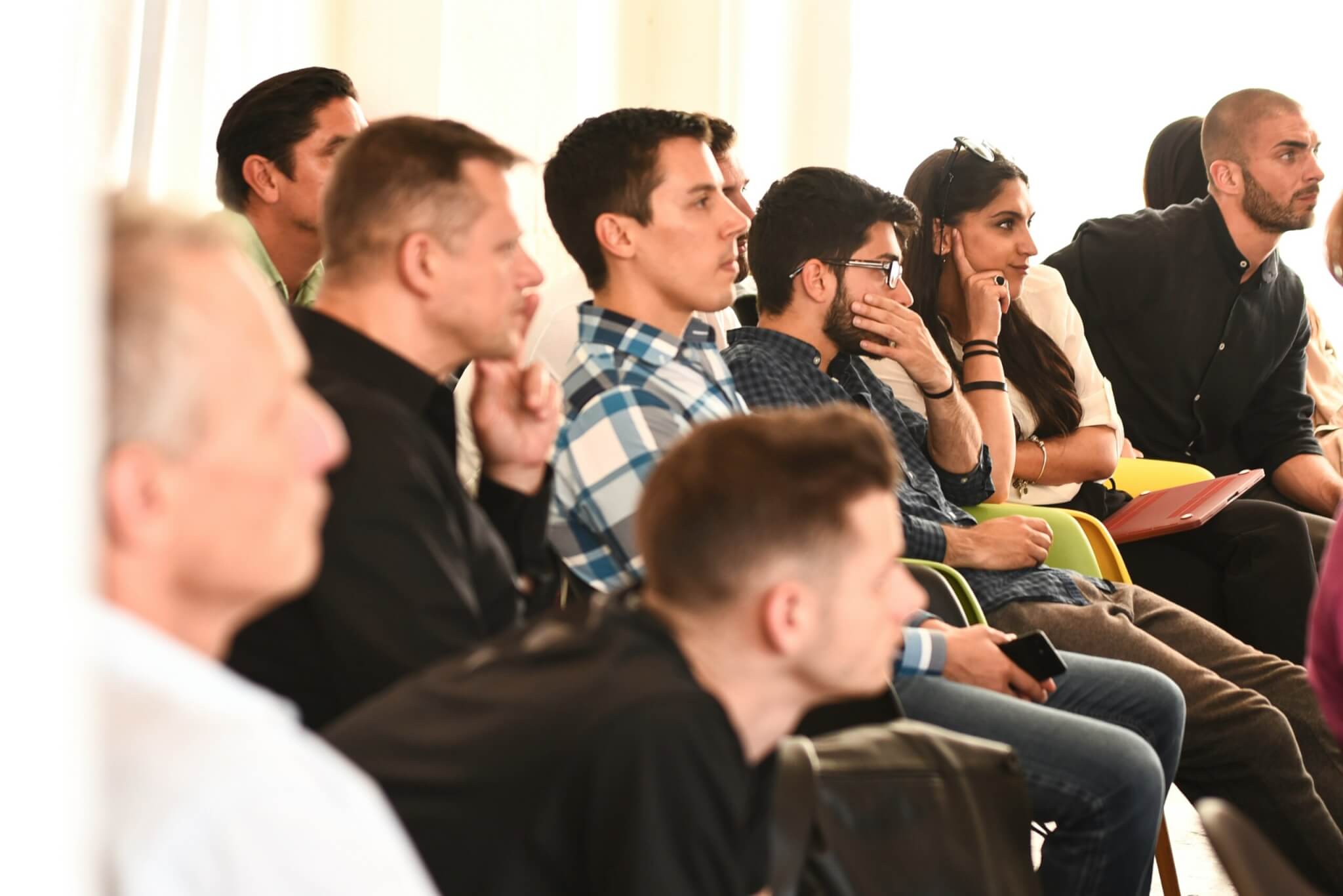 students at a lecture