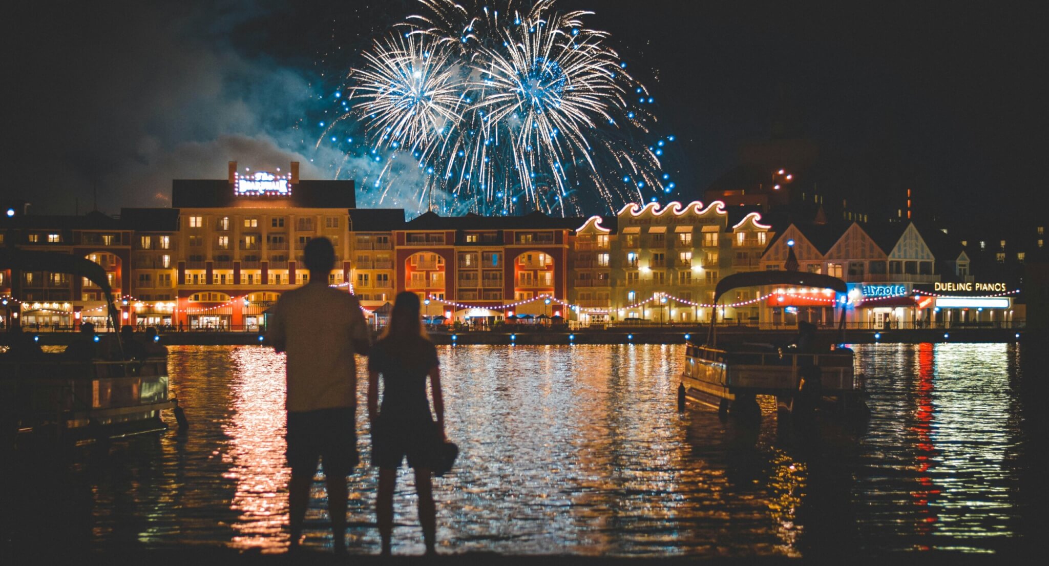 fireworks at disney