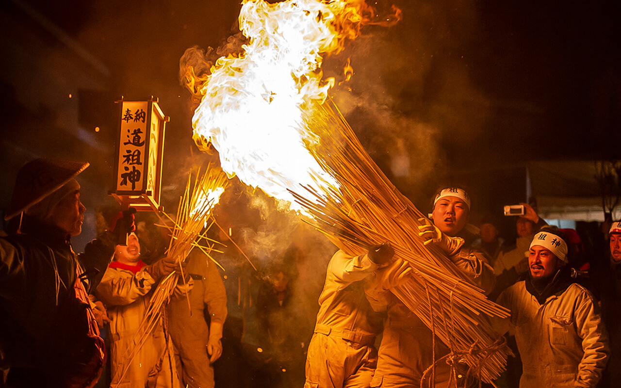 Fire Festival Nozawa Onsen