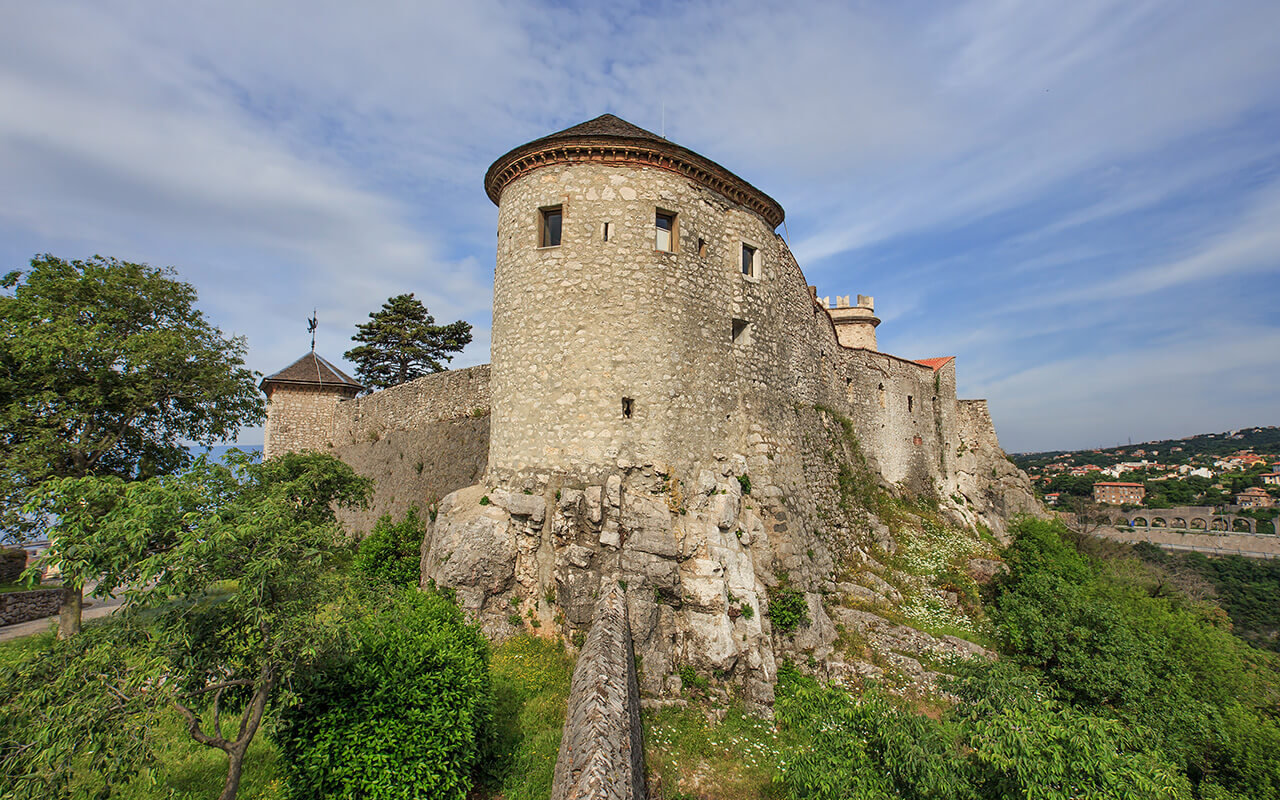 Trsat Castle in Rijeka, Croatia