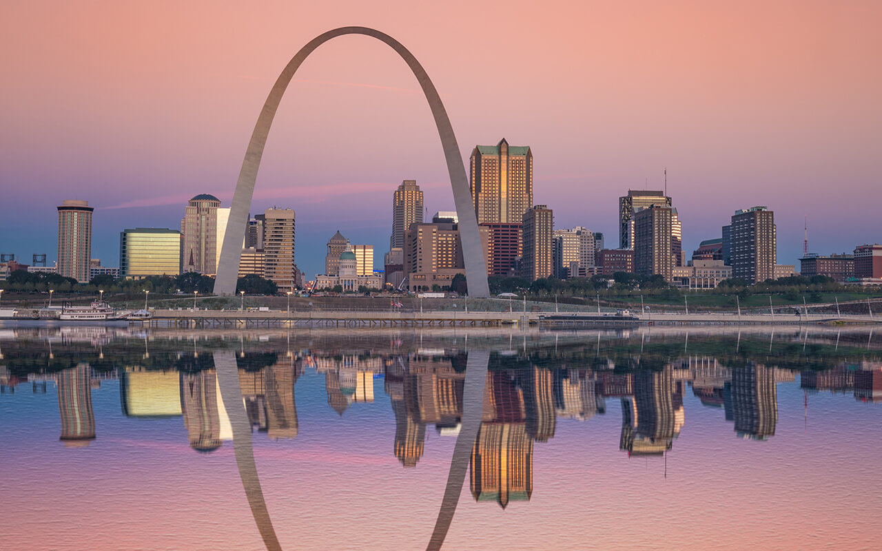 St. Louis cityscape 