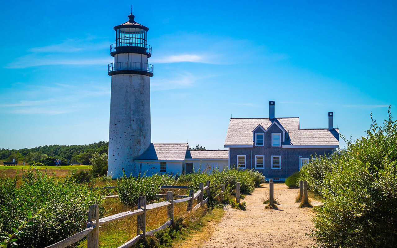 The Highland Light in Cape Cod National Seashore, Massachusetts