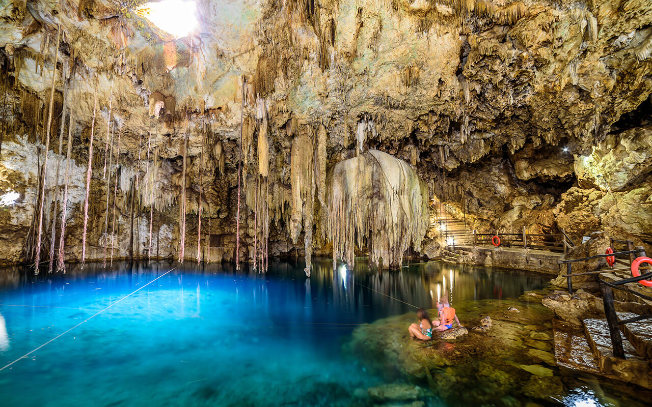 Cenote in Mexico