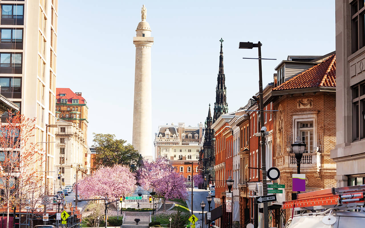 Streets of Baltimore, Maryland