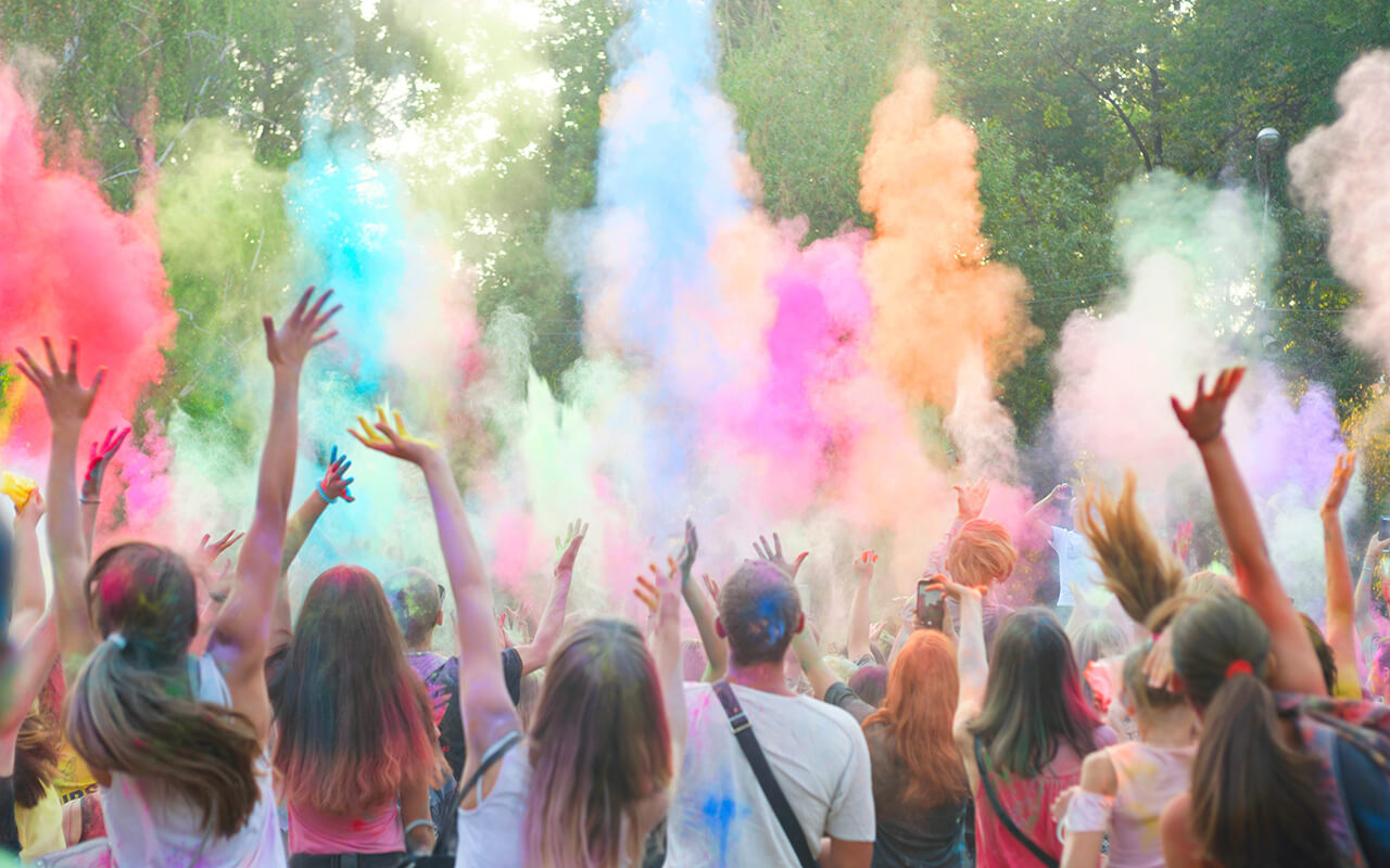 Holi festival in India