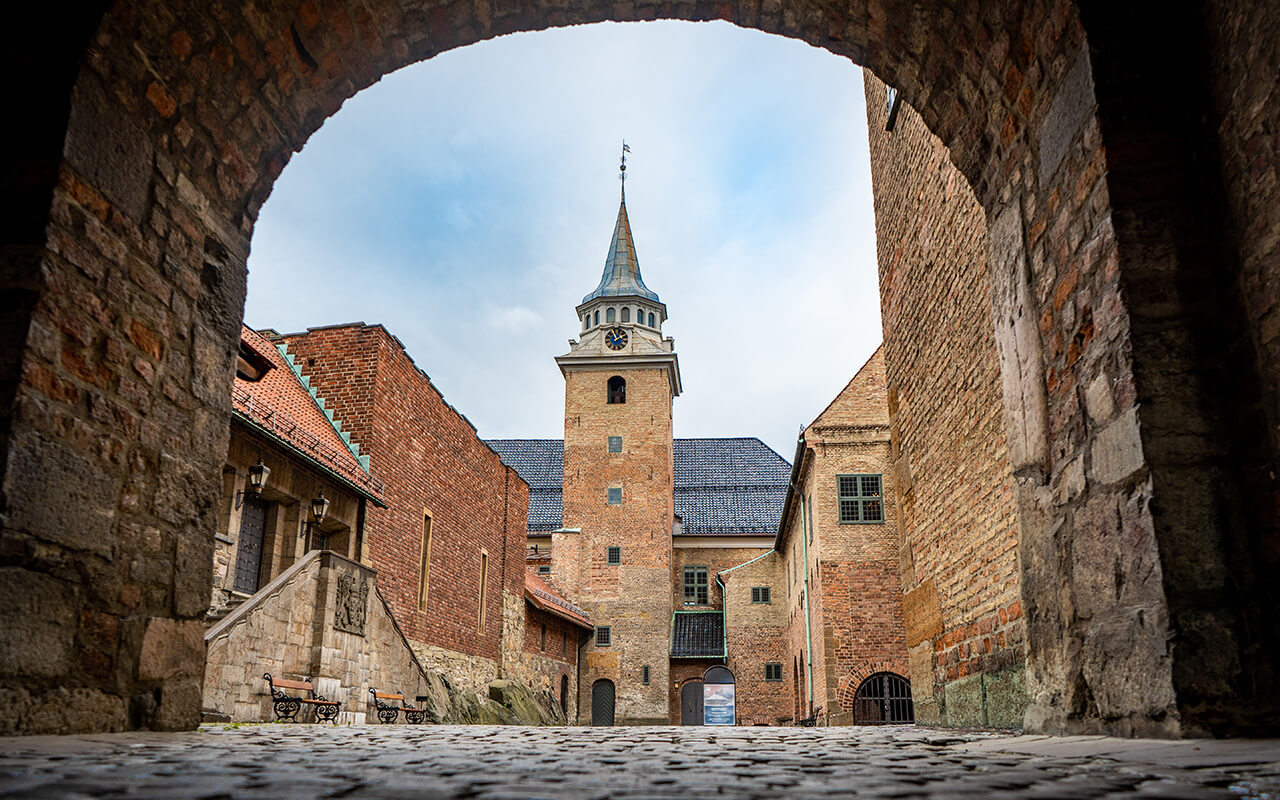 Akershus Castle in Oslo, Norway