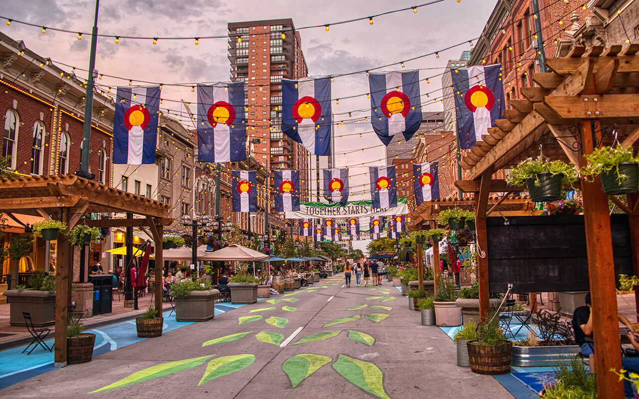 Street in Denver, Colorado