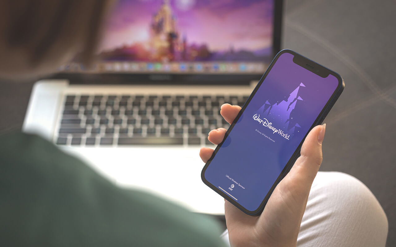 Disney World phone app