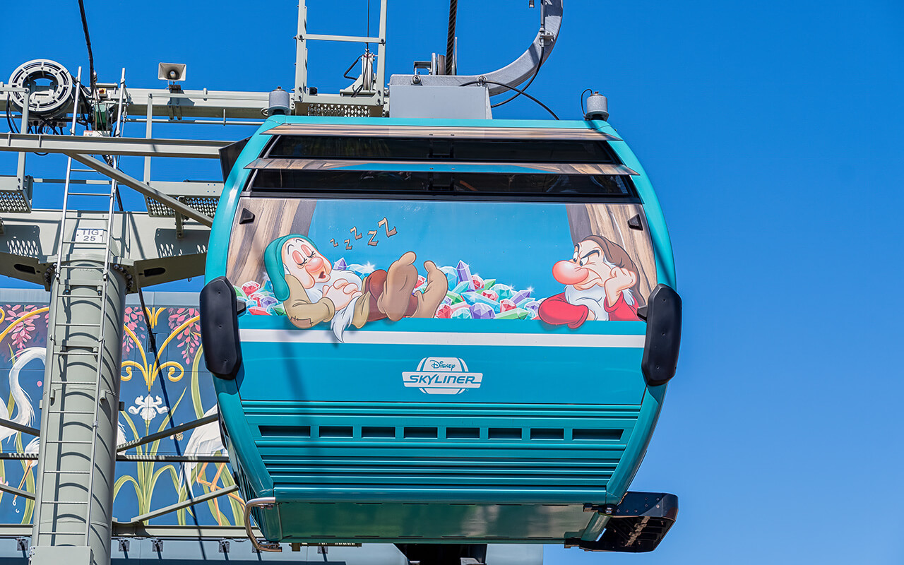 Disney World Skyliner car