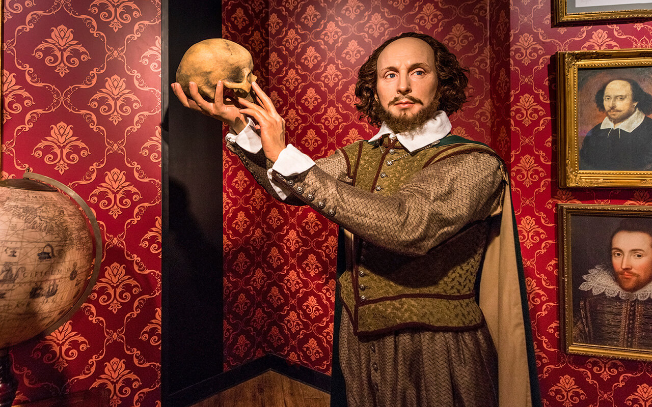 Shakespeare in Madame Tussauds