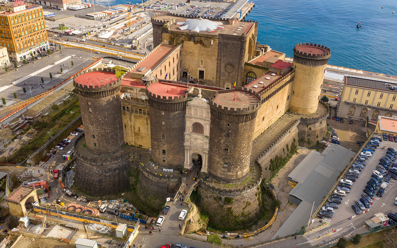 Castel Nuovo in Naples, Italy