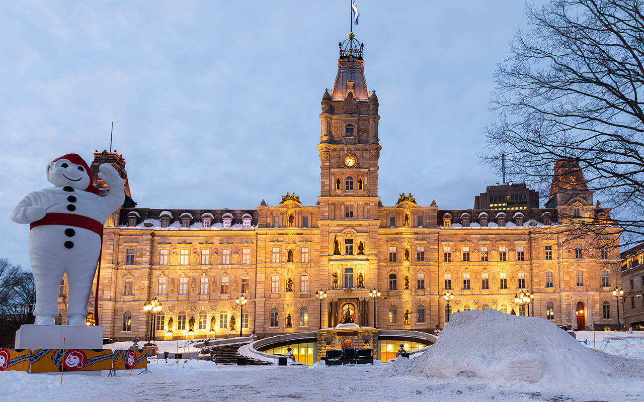 Québec Winter Carnival in Québec City, Canada