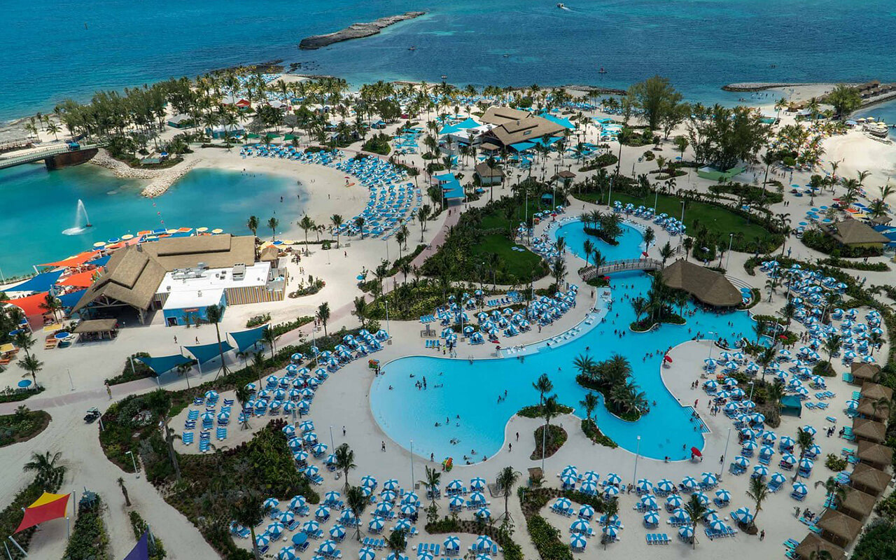 Chill Island, Coco Cay, Bahamas