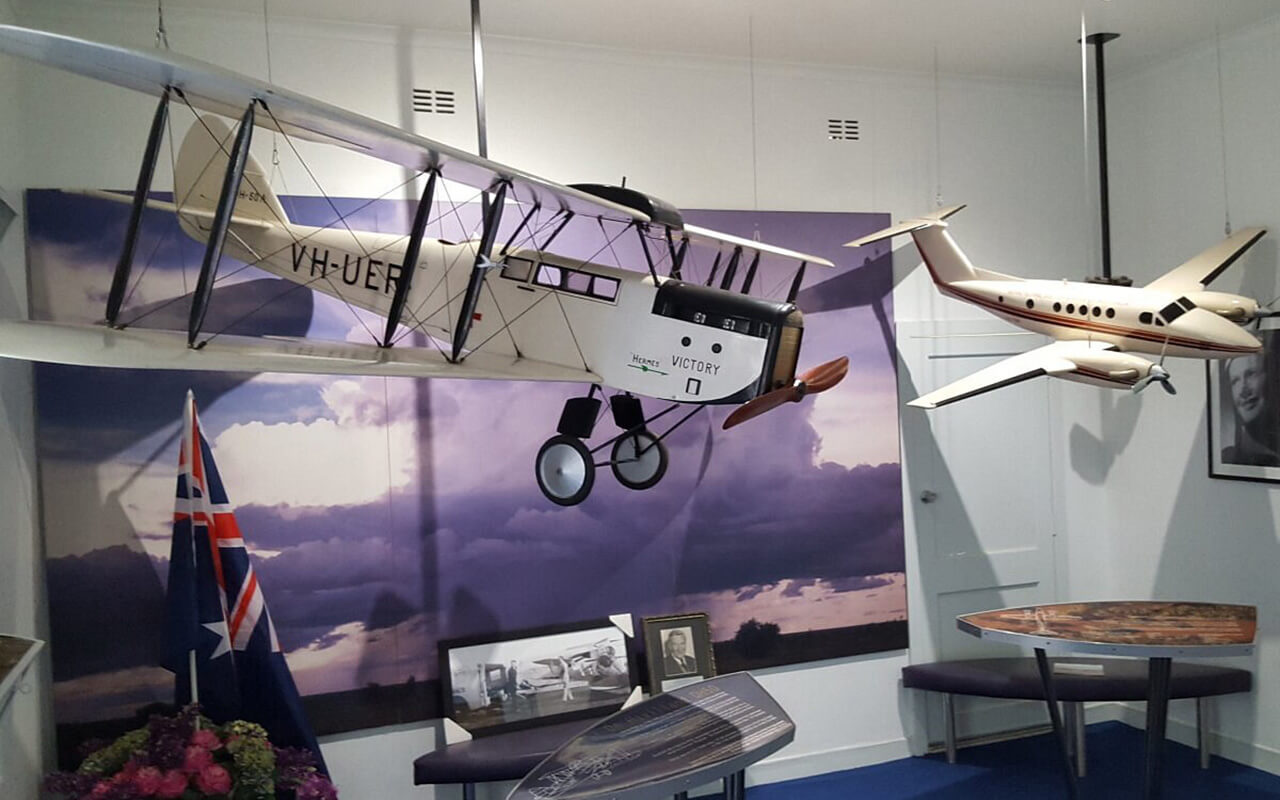 Royal Flying Doctor Service Museum in Alice Springs, Australia