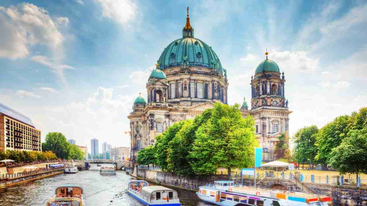 the berlin cathedral in berlin, germany