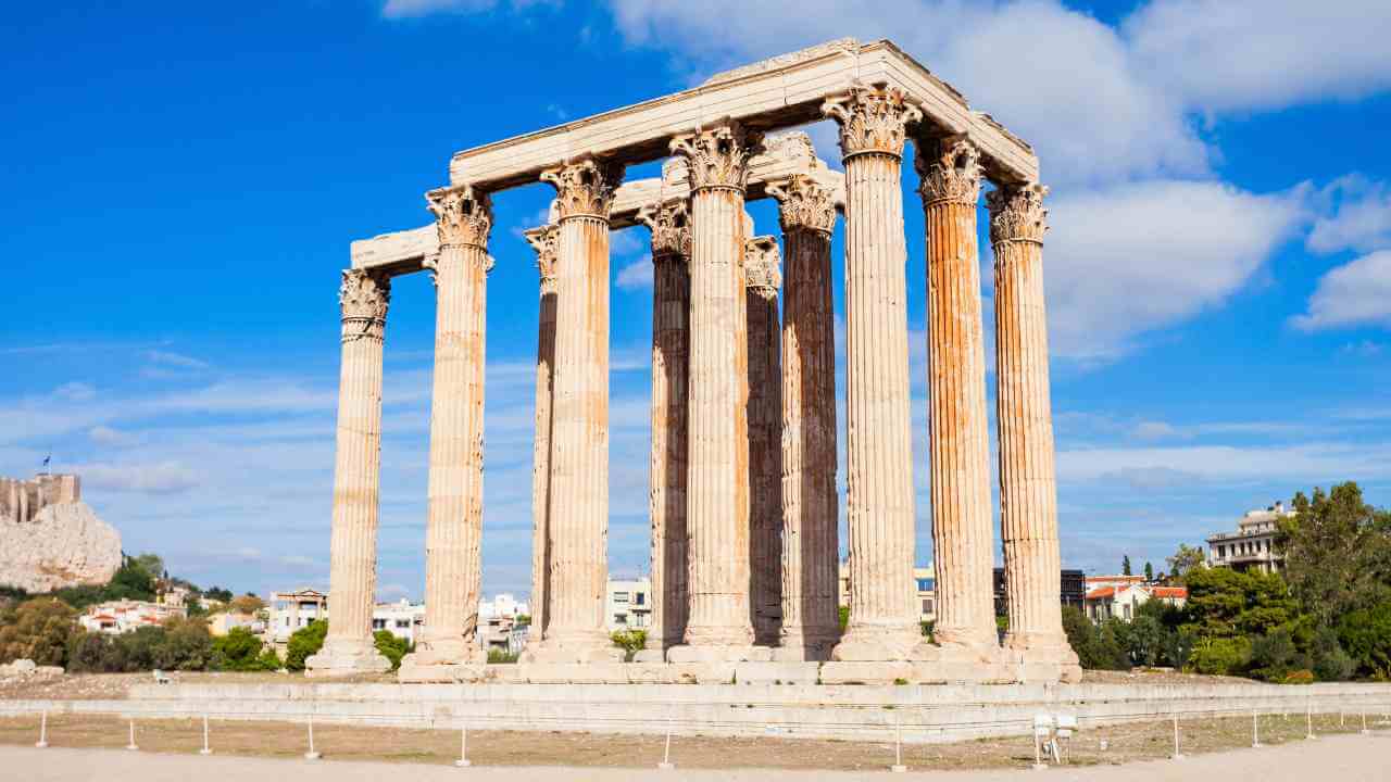 the acropolis in athens, greece - acropolis stock videos & royalty-free footage